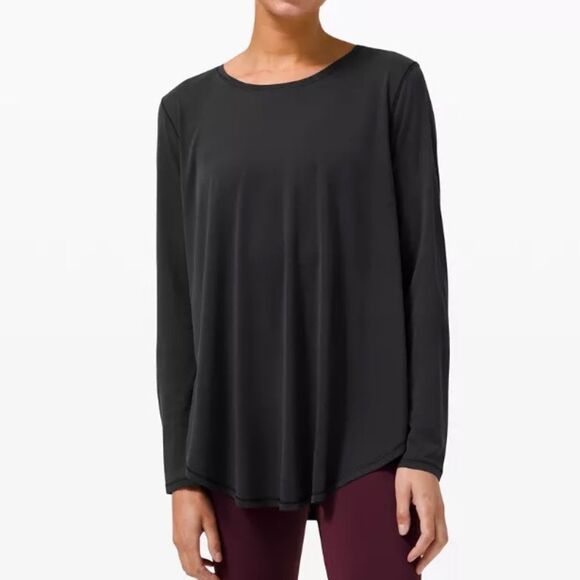 Lululemon Pima Cotton Cover Bum Tee 6 - Picture 1 of 5